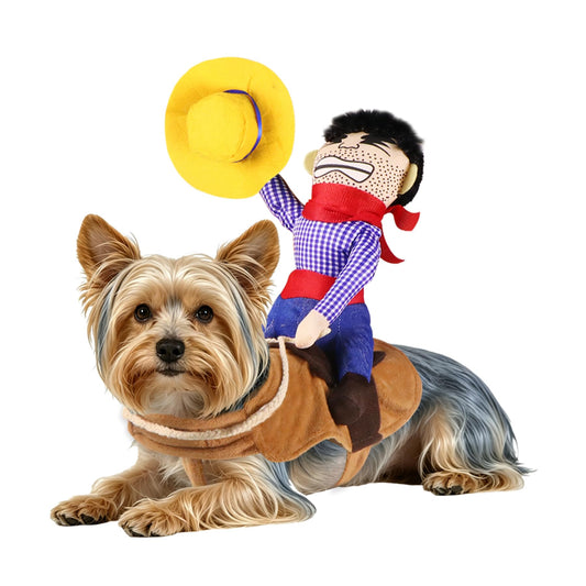 Disfraz de Vaquero Jinete para Perros