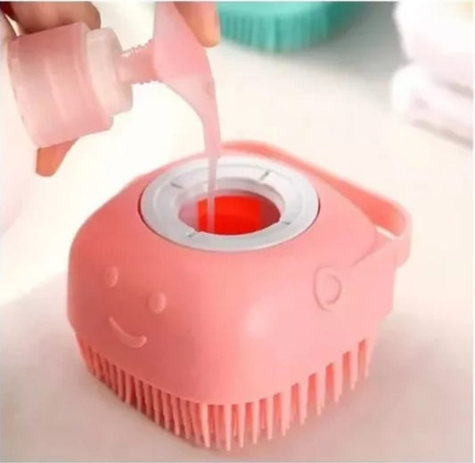 Cepillo de Baño con Dispensador de Champú